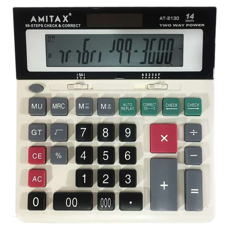 ماشین حساب امیتکس مدل AT-2130