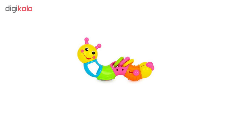 جغجغه هولی تویز مدل lovely worm 786B