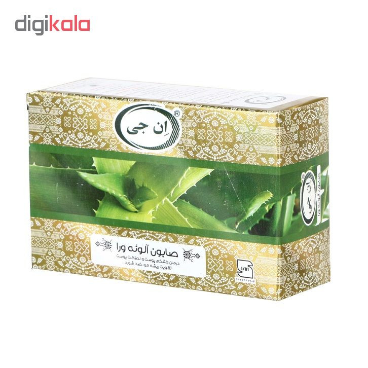 صابون شستشو ان جی مدل Aloevera وزن 100 گرم