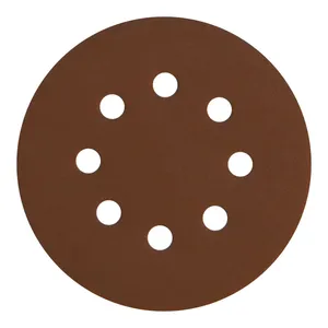 سنباده پشت کرکی استارک 12.5 سانتی متری زبری 150 مدل C125P150H8 بسته 10 عددی