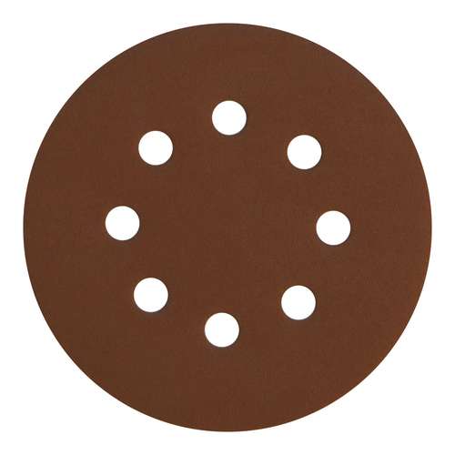 سنباده پشت کرکی استارک 12.5 سانتی متری زبری 150 مدل C125P150H8 بسته 10 عددی