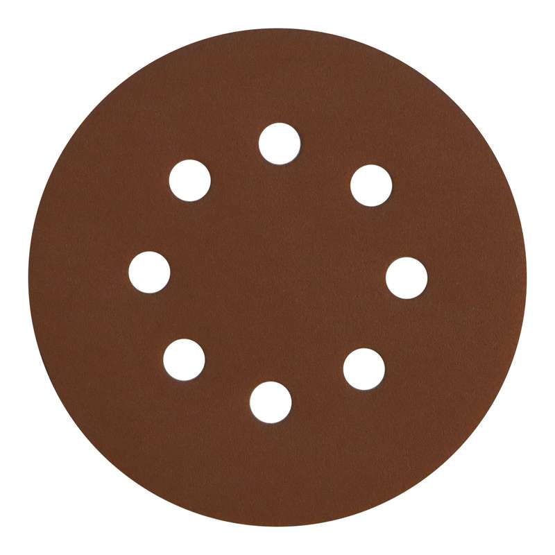 سنباده پشت کرکی استارک 12.5 سانتی متری زبری 150 مدل C125P150H8 بسته 10 عددی