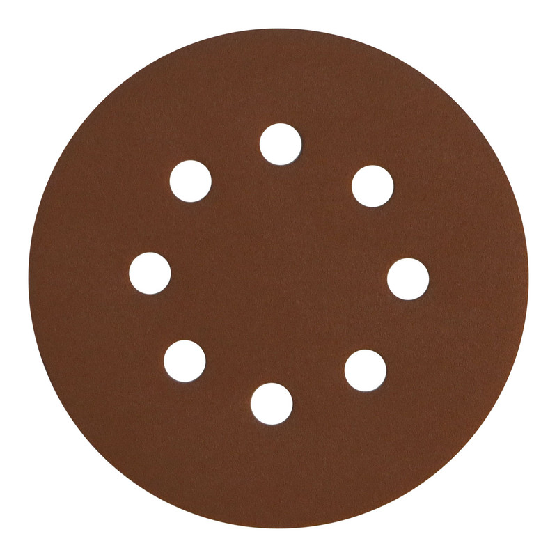 سنباده پشت کرکی استارک 12.5 سانتی متری زبری 150 مدل C125P150H8 بسته 10 عددی