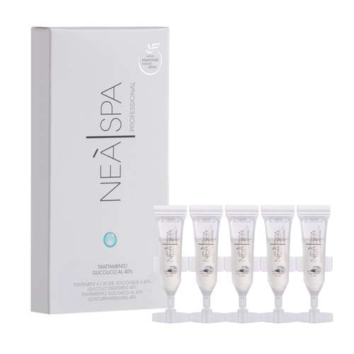 سرم لایه بردار پوست نئا اسپا مدل Glycolic Treatment 40% حجم 2.5 میلی لیتر بسته 5 عددی