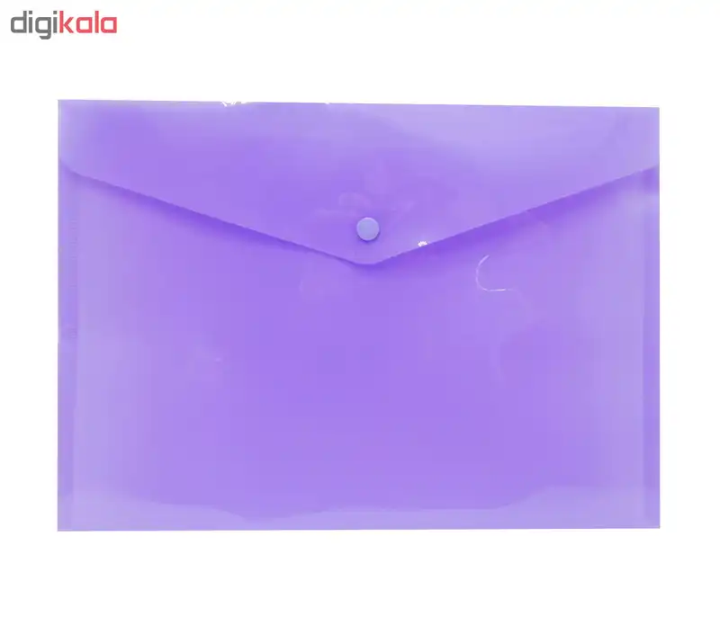 پوشه دکمه دار سایز A4 کد Z1 بسته 10 عددی