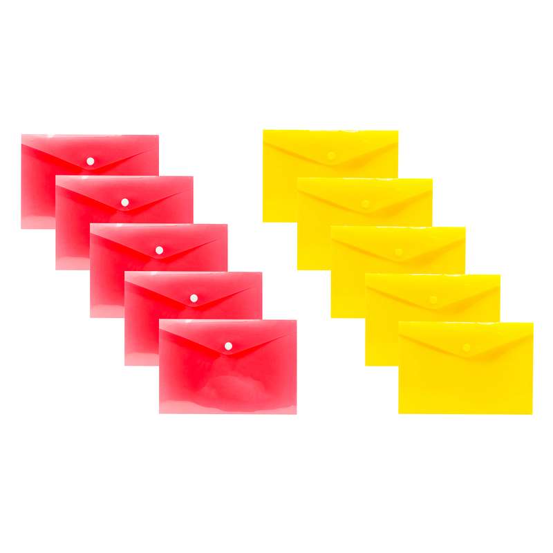 پوشه دکمه دار سایز A5 کد Z2 بسته 10 عددی پوشه دکمه دار سایز A5 کد Z2 بسته 10 عددی