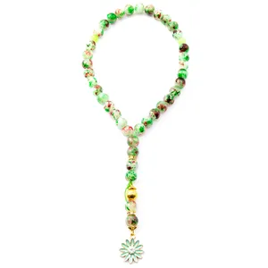 تسبیح بهارگالری طرح گل کد 211071