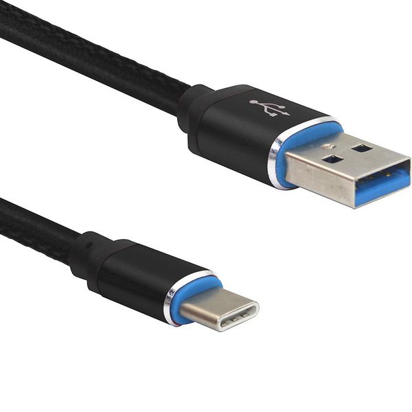 کابل تبدیل USB به USB-C مدل pu-smile طول 0.27 متر