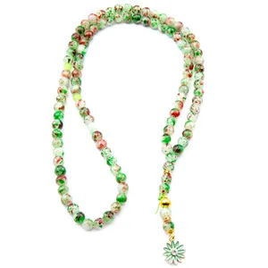 تسبیح بهارگالری طرح گل کد 211070