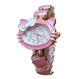 ساعت مچی عقربه ای دخترانه و بچگانه کیتی مدل KITI-01