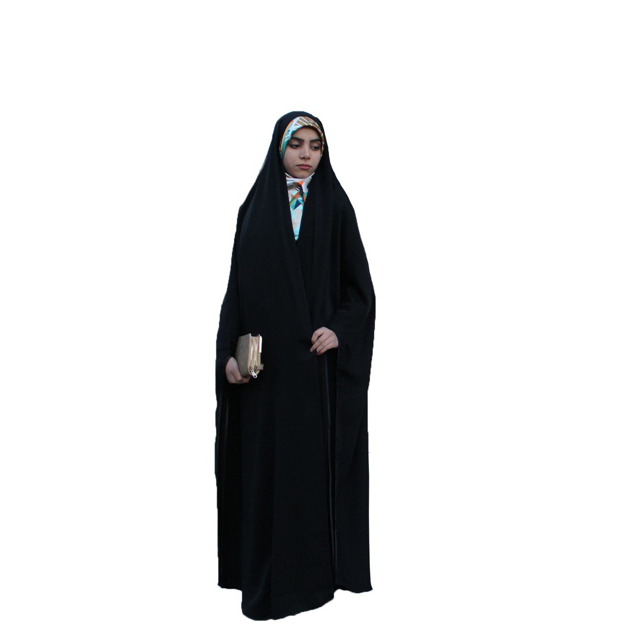 چادر دانشجویی مروارید کن کن عروس حجاب حدیث کد 148