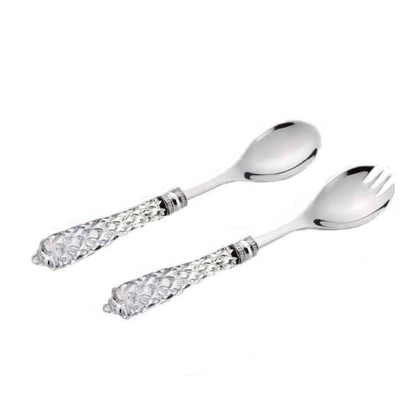 ست قاشق چنگال سالاد لینکیج  کد H4712875 مجموعه 2 عددی