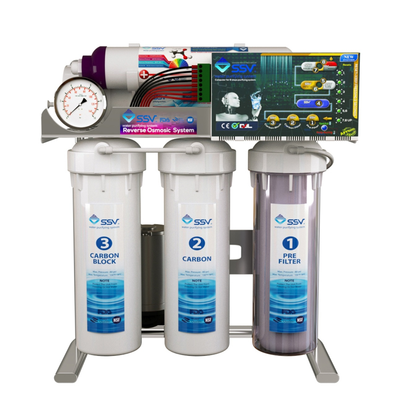 تصفیه کننده آب اس اس وی مدل Smart UltraSpring S630 