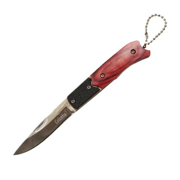 چاقو سفری کلمبیا مدل Wooden 02