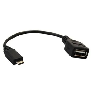 microUSB To USB On the Go Cable