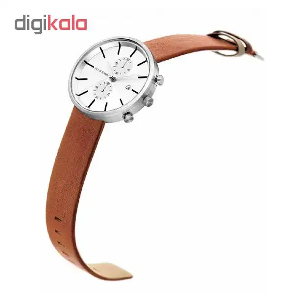 ساعت مچی عقربه ای مردانه جیکوب جنسن مدل Linear Series 622