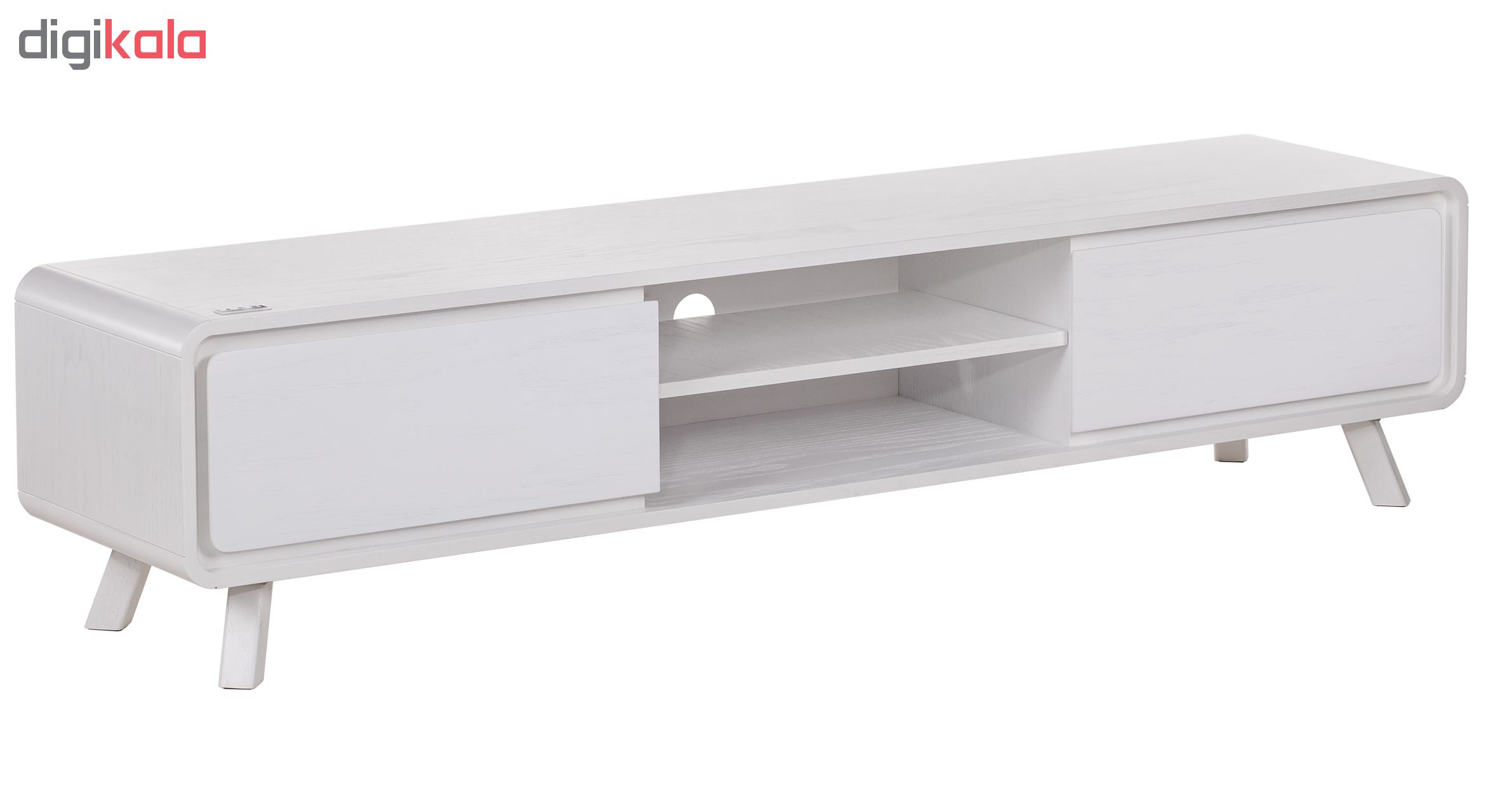 میز تلویزیون آیلکس مدل LONIZ-WHITE WASH-0