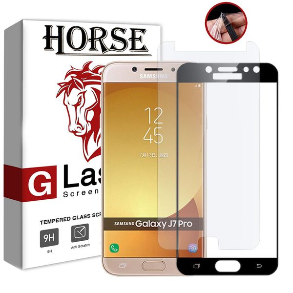 محافظ صفحه نمایش نانو و 5D هورس مدل FAG مناسب برای گوشی موبایل سامسونگ Galaxy J7 Pro مجموعه سه عددی محافظ صفحه نمایش نانو و 5D هورس مدل FAG مناسب برای گوشی موبایل سامسونگ Galaxy J7 Pro مجموعه سه عددی