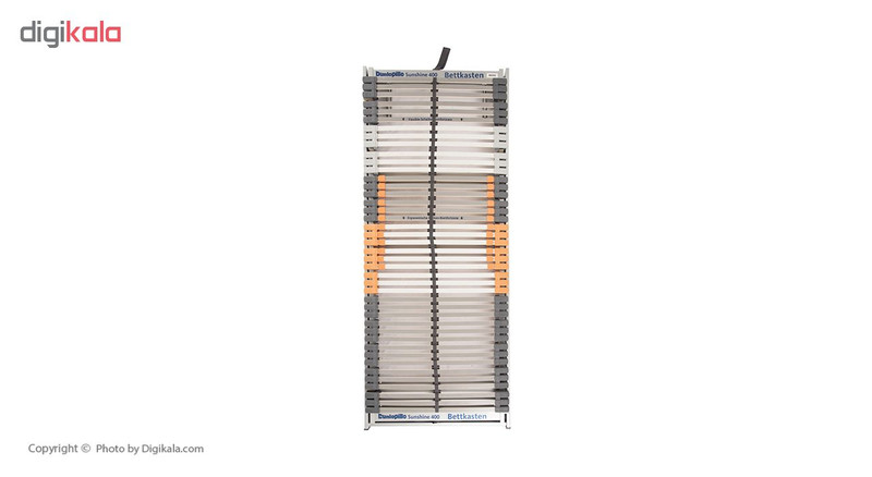 کفی تخت خواب یک نفره دانلوپیلو مدل Sunshine 400 Bettkasten کد 01 سایز 200x80 سانتی متر