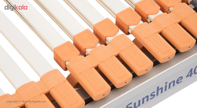کفی تخت خواب یک نفره دانلوپیلو مدل Sunshine 400 Bettkasten کد 01 سایز 200x80 سانتی متر