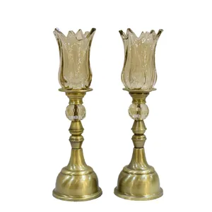شمعدان طرح کاراکاس کد 2507 مجموعه 2 عددی