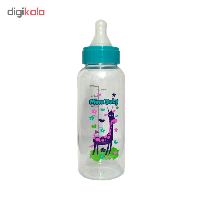 شیشه شیر مینا بیبی مدل Multi-Function حجم 240 میلی لیتر