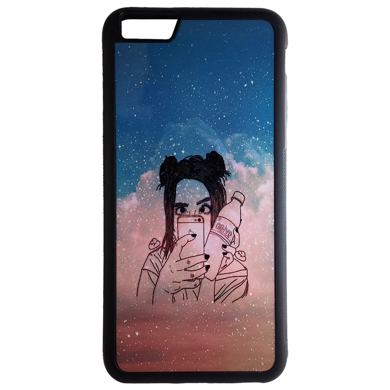 کاور طرح دخترانه کد 6858 مناسب برای گوشی موبایل اپل iphone 6 plus / 6s plus
