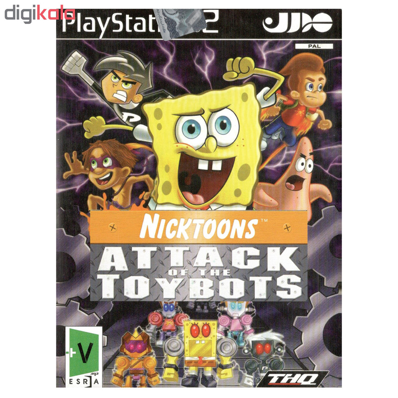 بازی Attack Of The Toybots مخصوص Ps2 بازی Attack Of The Toybots مخصوص Ps2