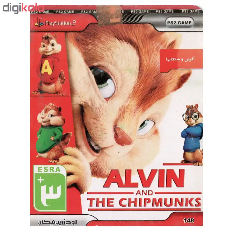 بازی Alvin And The Chipmuks مخصوص Ps2