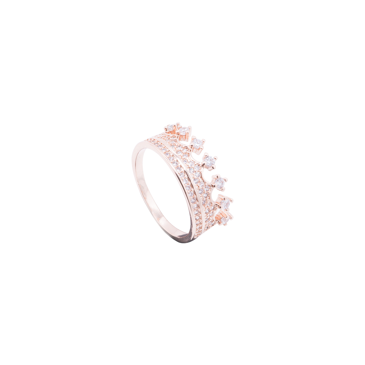انگشتر طرح تاج کد R1156