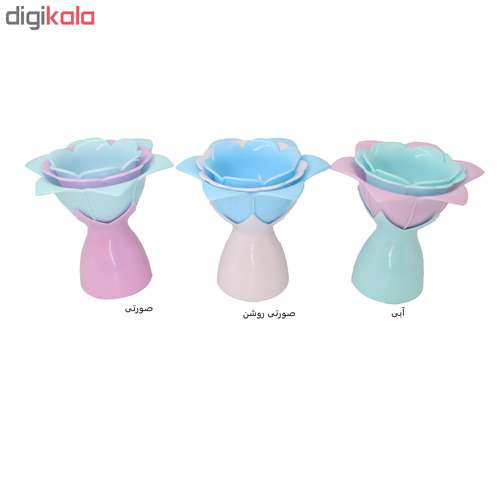 قیف طرح گل مدل AG-001 مجموعه سه عددی