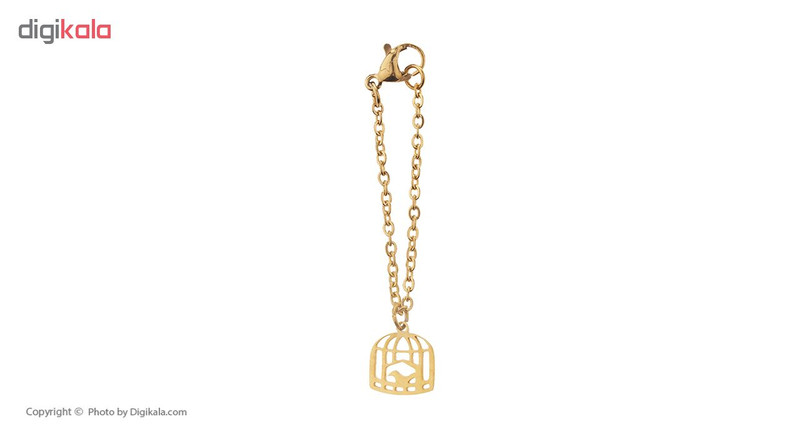 آویز ساعت طرح قفس کد AWD86