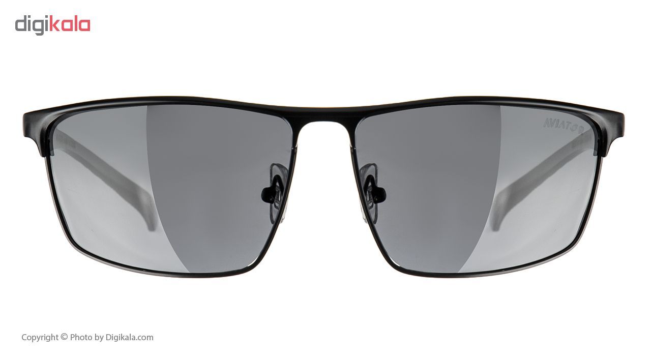 عینک آفتابی مردانه آویاتور مدل A2592 BLK -  - 2