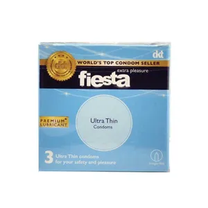 کاندوم نازک فیستا مدل Ultra Thin بسته 3 عددی