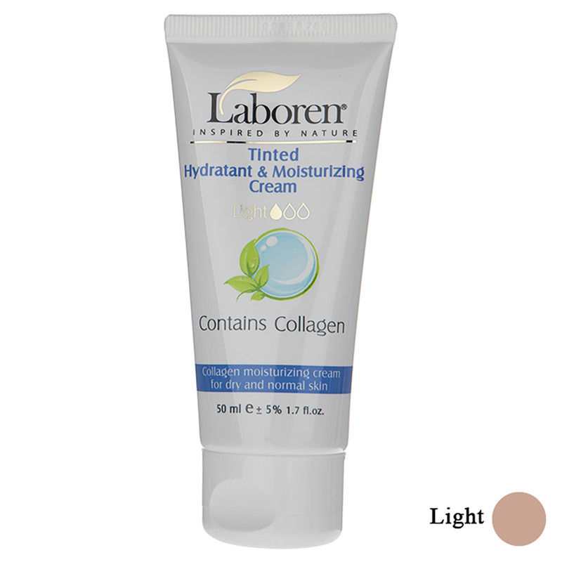 کرم مرطوب کننده رنگی لابورن مدل Normal Light حجم 50 میلی لیتر