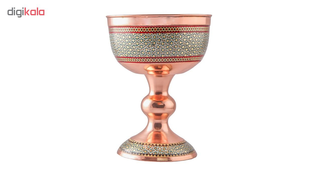 سنگاب خاتم کاری طرح فیروزه کد 141254