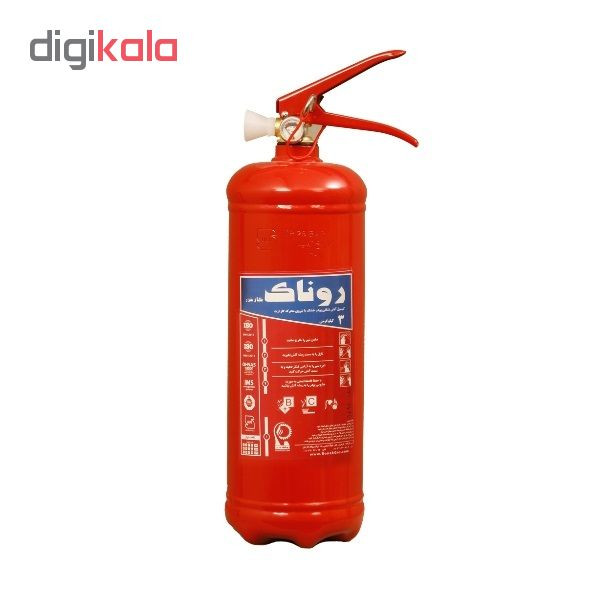 کپسول آتش نشانی روناک گاز خزر مدل 3 وزن 3 کیلوگرم