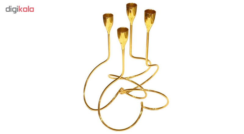 قیمت و خرید شمعدان بلک+بلام سری Loop Maison مدل Loop Gold بسته 2 عددی