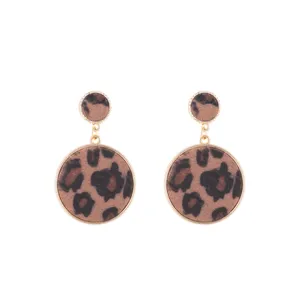 گوشواره طرح پلنگی کد E1305