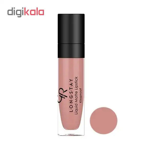 رژ لب مایع گلدن رز شماره ۱۳