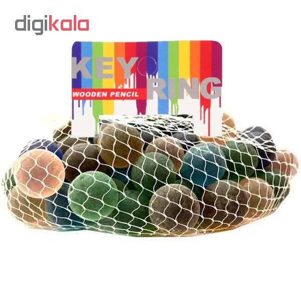 تیله مدل P25 رنگی بسته 25 عددی