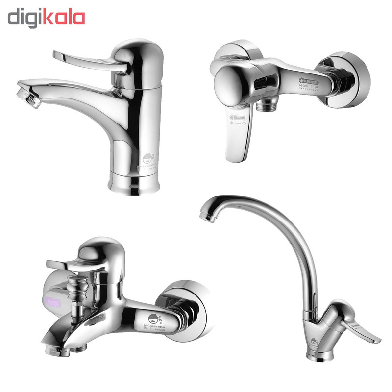 ست شیرآلات درخشان مدل کاسیو