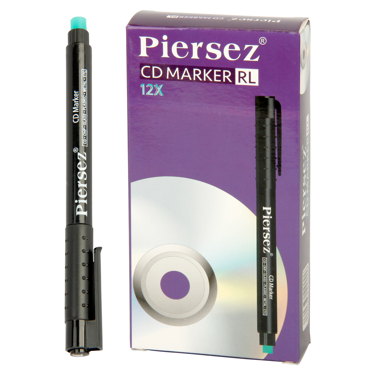 ماژیک سی دی پییرسز کد PZW0075 بسته 12 عددی 