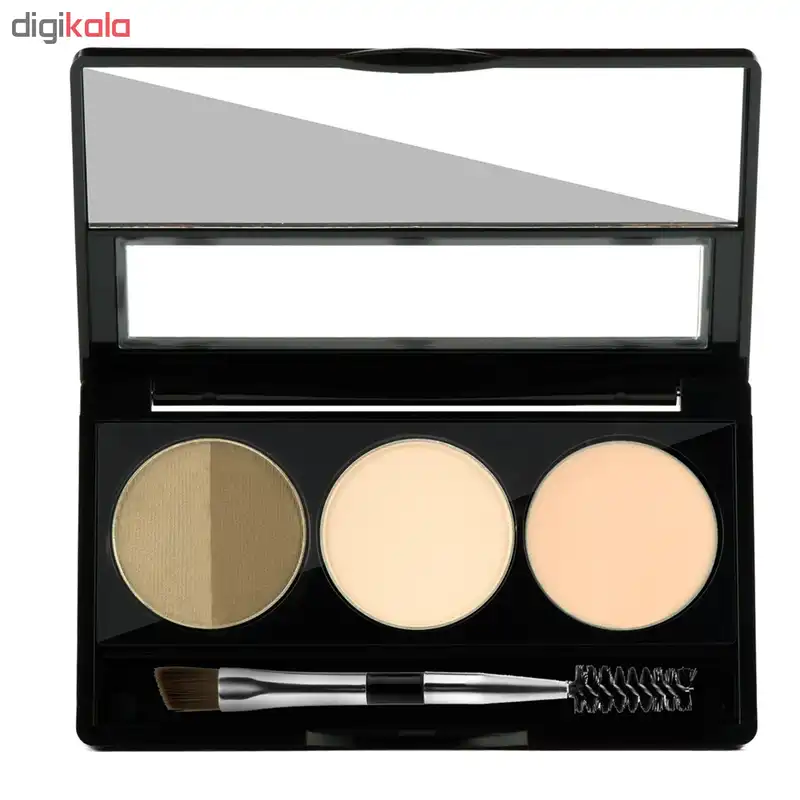پالت سایه ابرو استودیو میکاپ مدل Brow Sculpting شماره 03