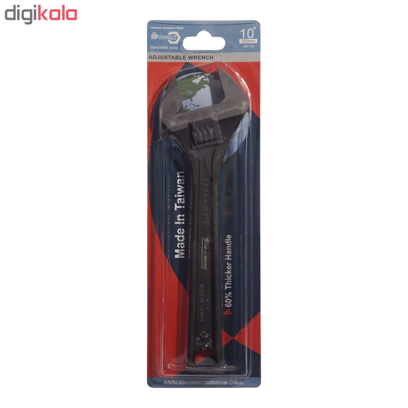 آچار فرانسه سین ماز مدل CR-VR10 سایز 10 اینچ