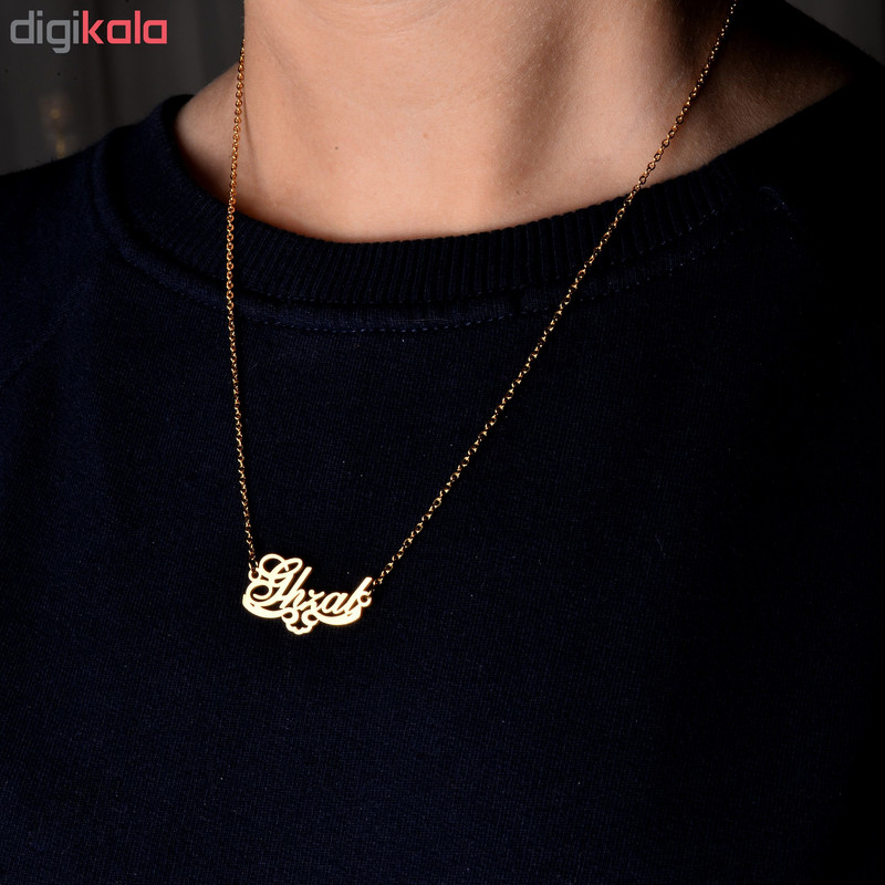 گردنبند طرح اسم غزل کد GA1066