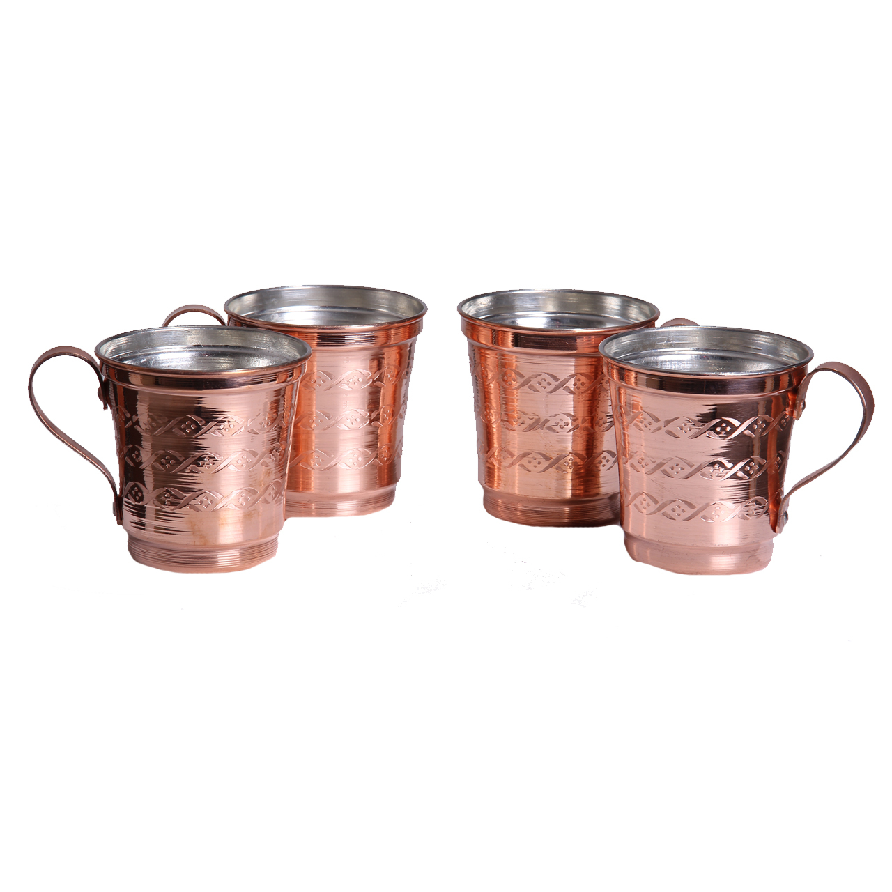 لیوان مسی جمال عباسی کد ZH107 بسته 4 عددی