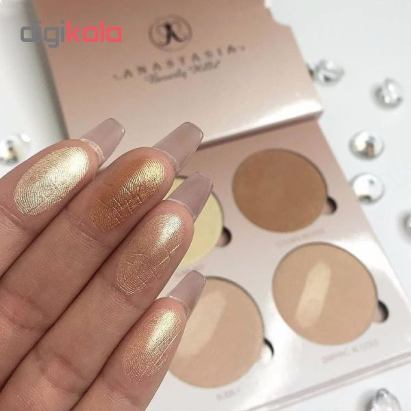 پالت هایلایتر آناستازیا مدل Glow Kit پالت هایلایتر آناستازیا مدل Glow Kit