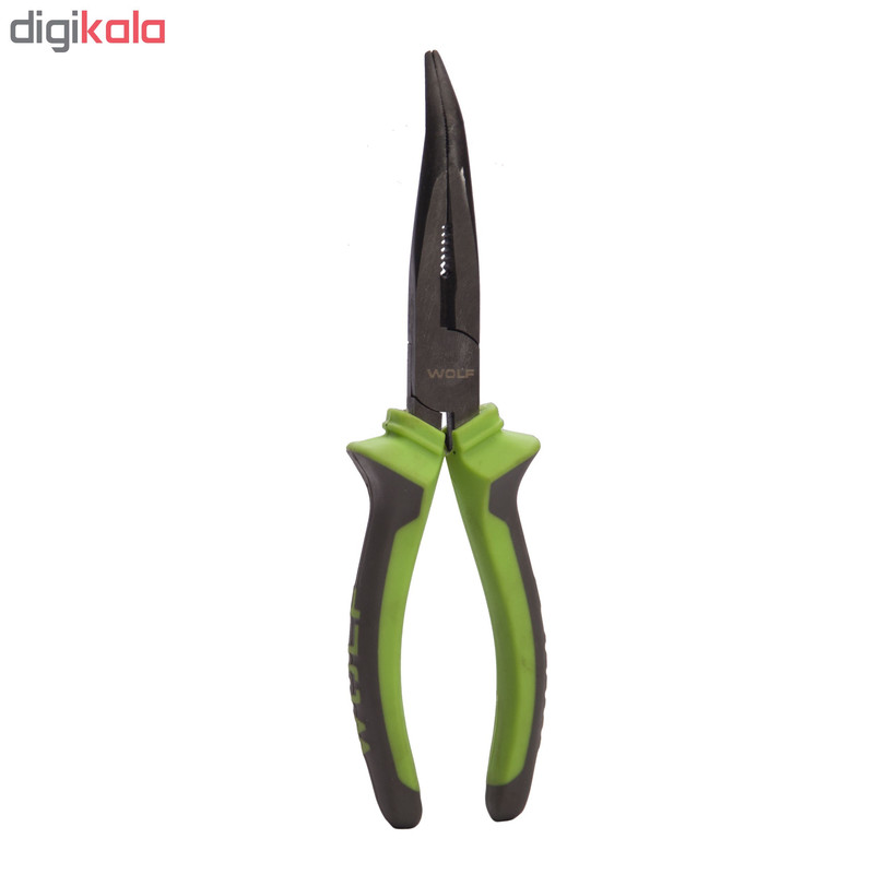 انبر دم باریک سر کج ولف مدل V2