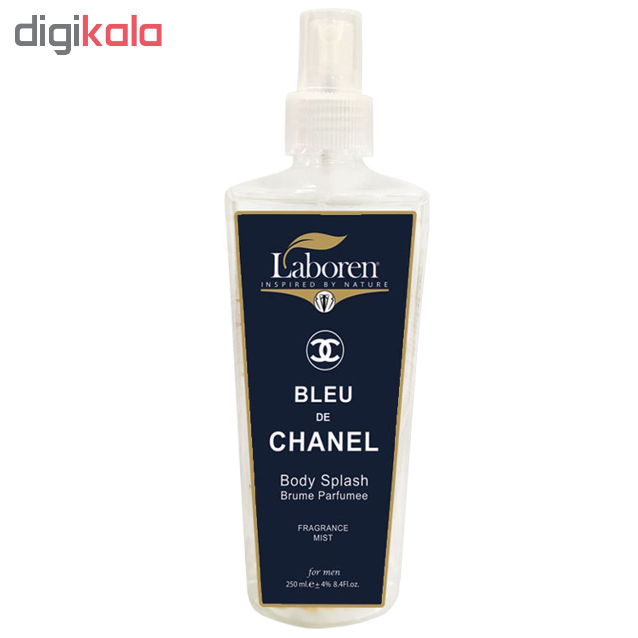 بادی اسپلش بلو شنل لابورن مدل Blue Chanel حجم 250 میلی لیتر -  - 2